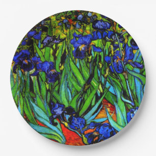Prato De Papel Irises, a famosa pintura floral de Van Gogh