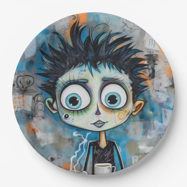 Prato De Papel Ivanovix Tinteiro (Frente)