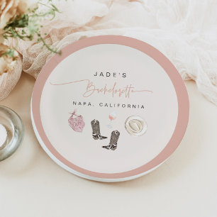 Prato De Papel JADE Wine Cowgirl Country Bachelorette Itinerary