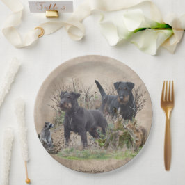 Prato De Papel Jagdterrier, Bo v. Renbrad Kennel.'' Sticker