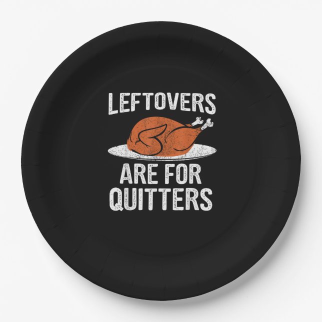 Prato De Papel Janta De Ação De Graças Engraçado Para A Qual A Tu (Frente)