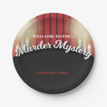 Janto Misterioso de Assassinato Vermelho Clássico 