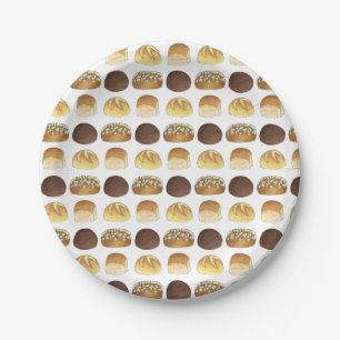 Prato De Papel Janto Pão Pão Torna Panificação Panificação Panorâ