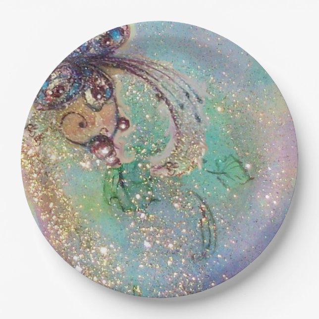 PRATO DE PAPEL JARDIM DAS SOMBRAS PERDIDAS PLANTA BORBOLETA MÁGIC (Frente)