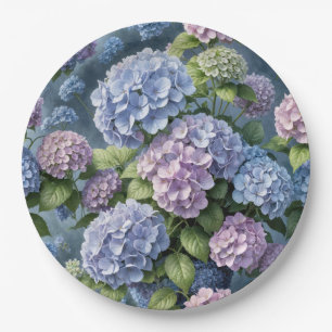 Prato De Papel Jardim de Hydrangea Summer