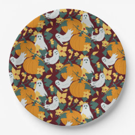 Prato De Papel Jardim Fantástico