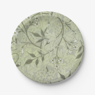 Prato De Papel Jasmim Botânico Vintage Antigo William Morris