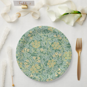 Prato De Papel Jasmine por William Morris