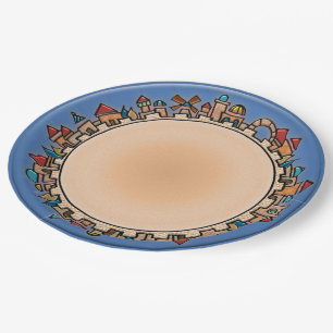 Prato De Papel Jerusalém Finalmente