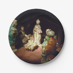 Prato De Papel Jesus é nascido