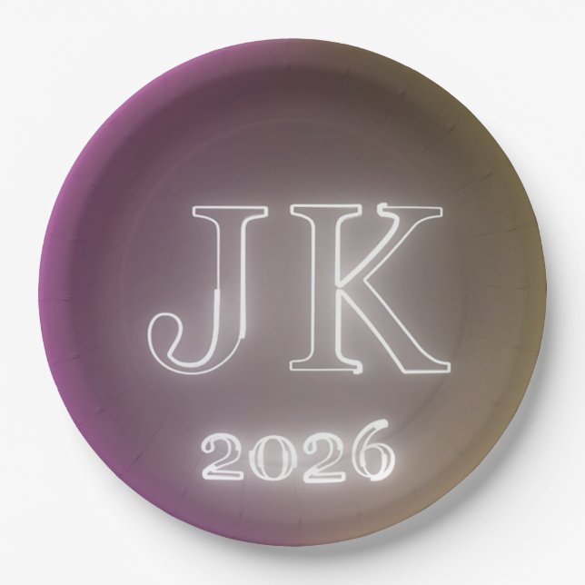 Prato De Papel JK 2026 Paper Plate (Frente)