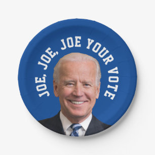 Prato De Papel Joe, Joe, seu voto