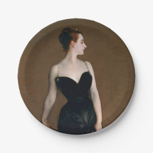 Prato De Papel John Singer Sargent Madame X Retrato Clássico