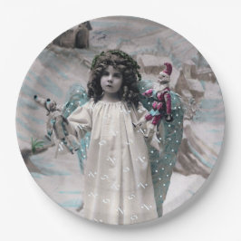 Prato De Papel Joyeux Noel