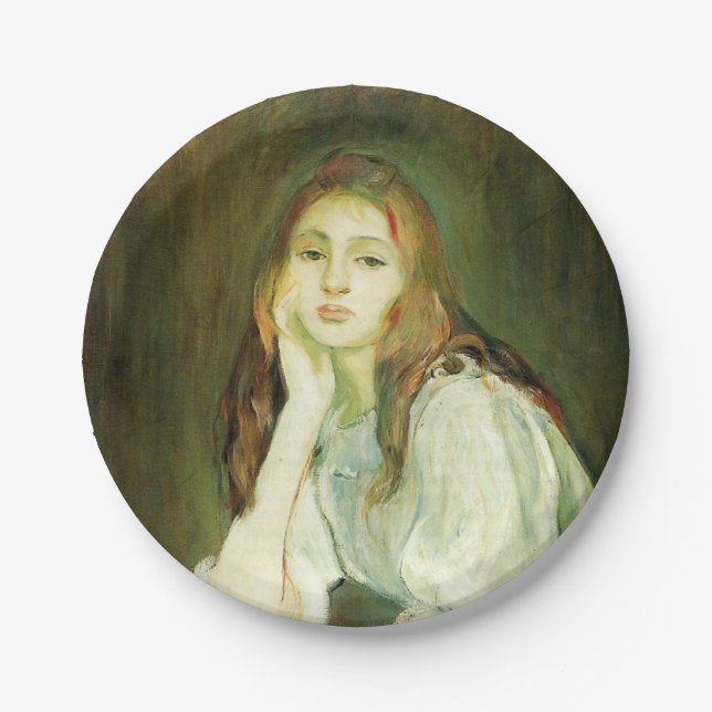 Prato De Papel Julie Daydreaming (Jovem Linda) (Frente)