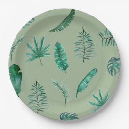Prato De Papel Jungle Safari Theme Tableware