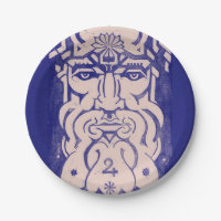 Júpiter Zeus Rei dos Deuses Grego Mitologia Azul