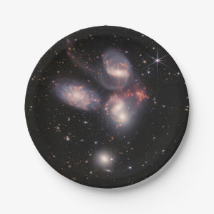 Prato De Papel JWST James Webb Telescópio Espacial Stephan's Quin