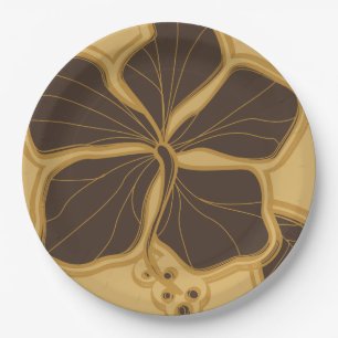 Prato De Papel Kailua Hibiscus Hawaiian Engenhou Floral