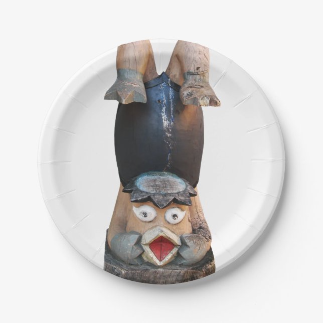 Prato De Papel Kappa 河 童 Handstand (Frente)