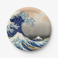 KATSUSHIKA HOKUSAI - A grande onda fora de