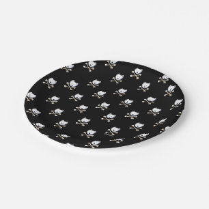 Prato De Papel KiniArt Torrid Westie Paper Plates