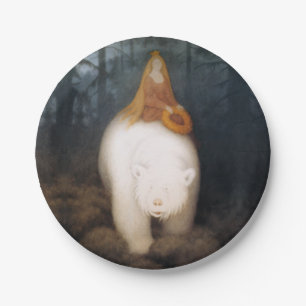 Prato De Papel Kittelsen - Rei dos Ursos Brancos Valemon