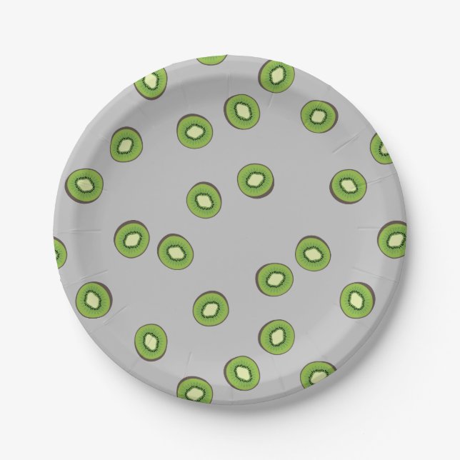 Prato De Papel Kiwi (Frente)