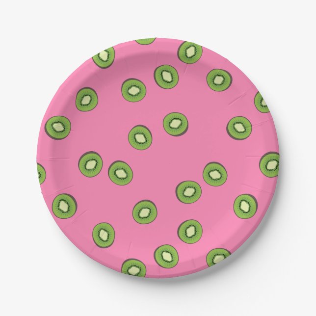 Prato De Papel Kiwi (Frente)