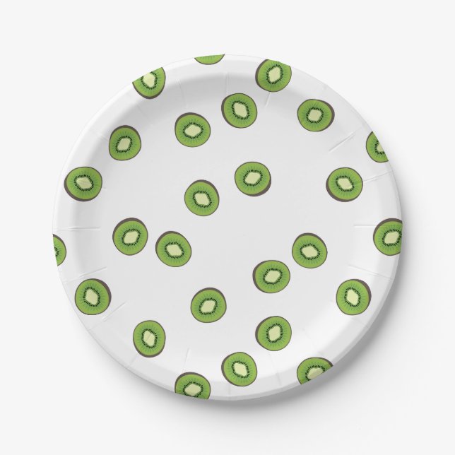 Prato De Papel Kiwi (Frente)