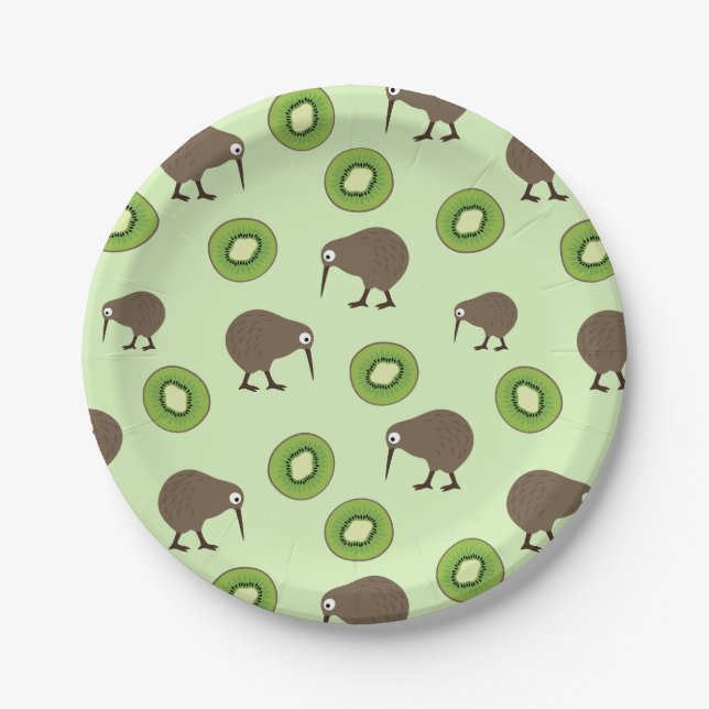 Prato De Papel Kiwi (Frente)