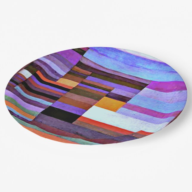 Prato De Papel Klee - Fogo à noite (Inclinado)