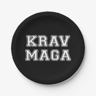 Prato De Papel Krav Maga