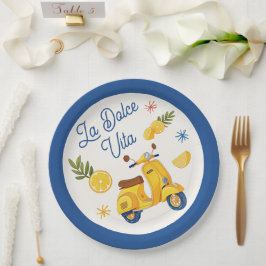Prato De Papel La Dolce Vita Festa na Costa Amalfi