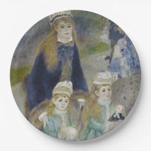 Prato De Papel La Promenade por Pierre-Auguste Renoir