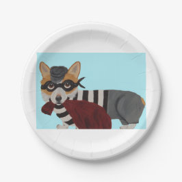 Prato De Papel Ladrão de Guloseimas Corgi Galês
