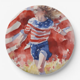 Prato De Papel Land of free Line