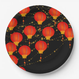 Prato De Papel Lanterna Sky