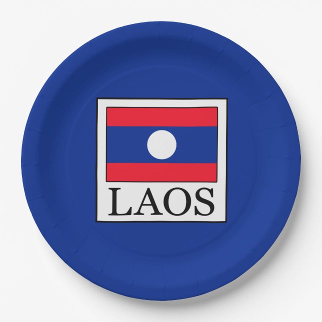 Prato De Papel Laos (Frente)