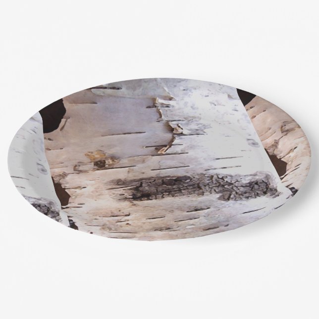 Prato De Papel Latido de vidoeiro (Inclinado)