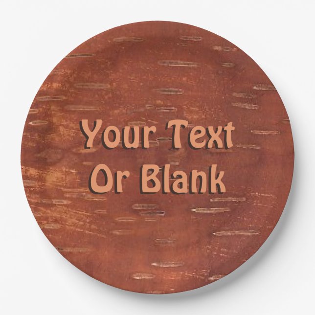 Prato De Papel Latido Inner Birch (Frente)