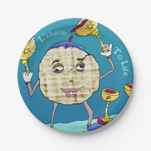 Prato De Papel L'chaim Pesach