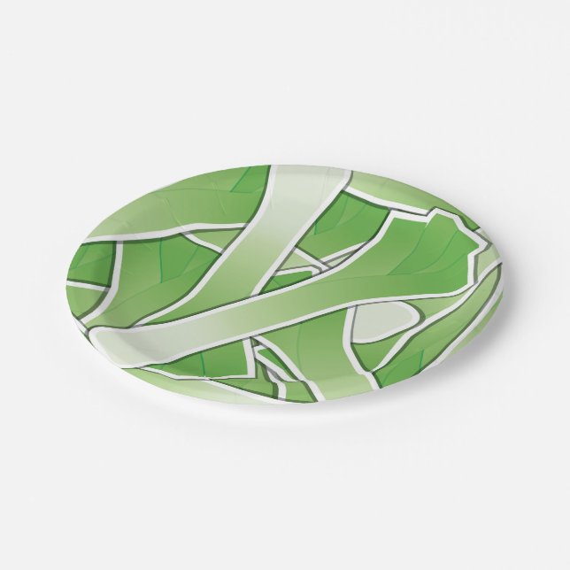 Prato De Papel Leek Funky (Inclinado)