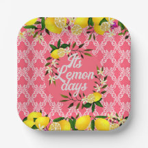 Lemon Days Motif Cherry