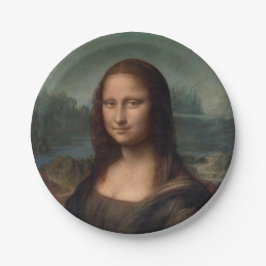 PRATO DE PAPEL : LEONARDO DA VINCI : A MONA LISA
