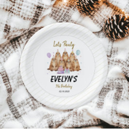 Prato De Papel Let’s Party Groundhog 5th Birthday – Fun Kids 