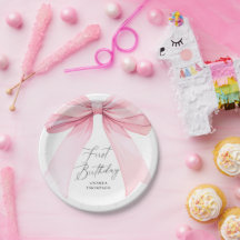 Linda Arco de Coquete Pink Primeiro Aniversário Me