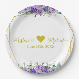 Prato De Papel Linda Lavanda Vineyard | Foto Obrigado