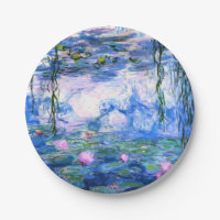 Lírios de Água Rosa Monet