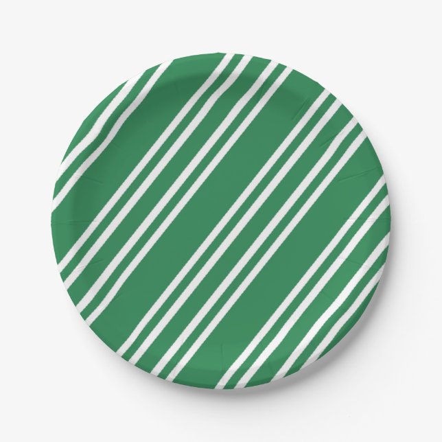 Prato De Papel Listras (Frente)